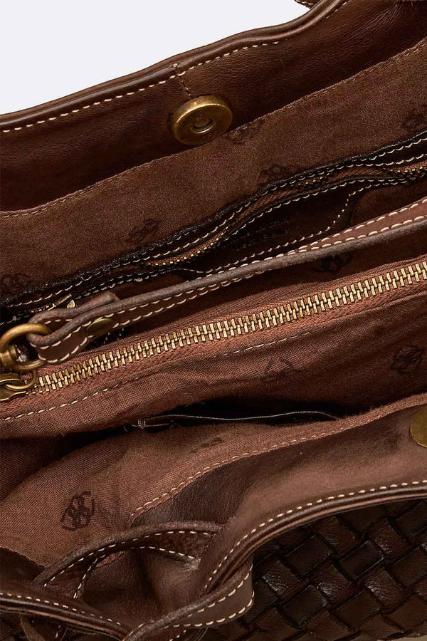 Siena borsa donna 100% vera pelle Made in Italy - Barone Firenze