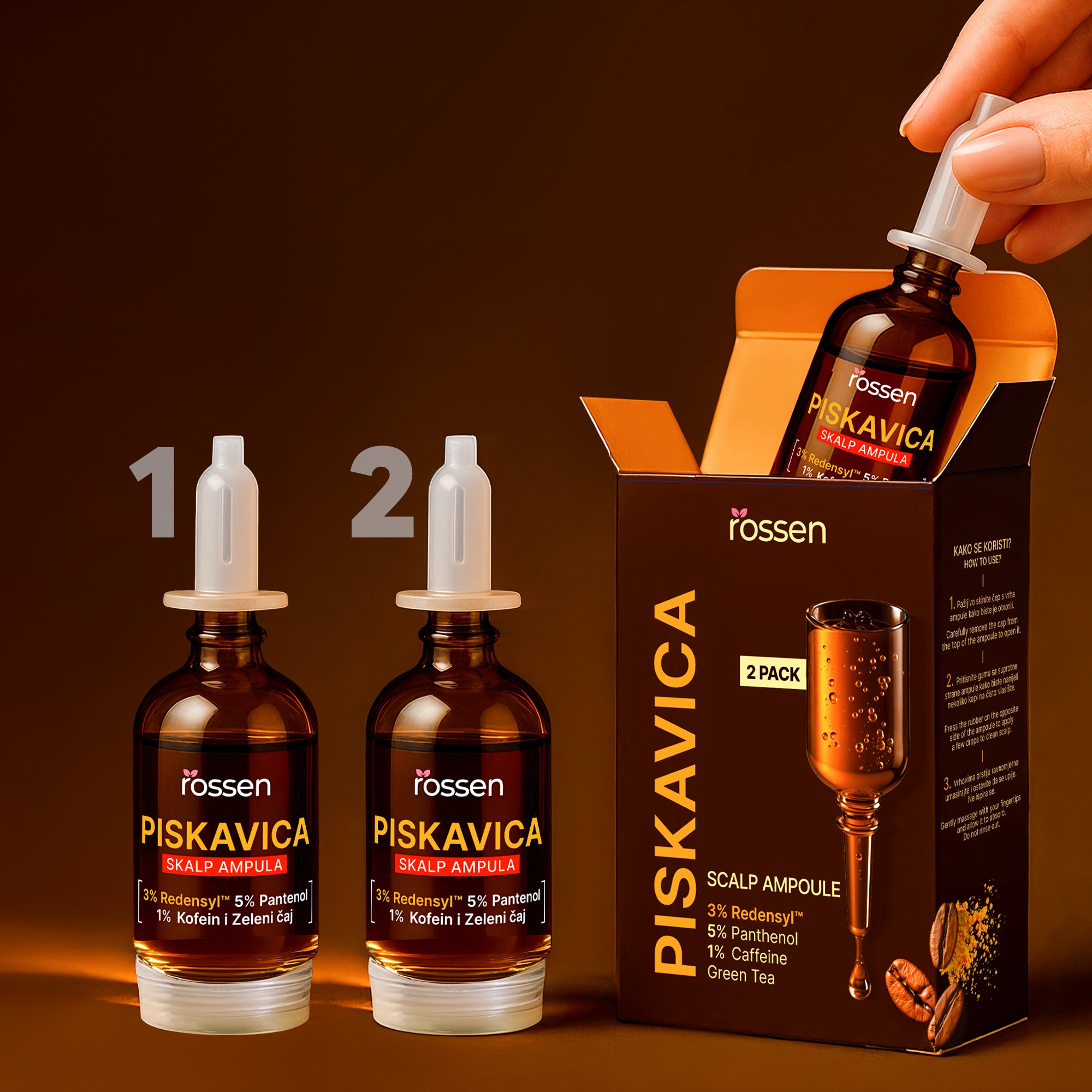 DUO Scalp Ampoule - Fieno greco