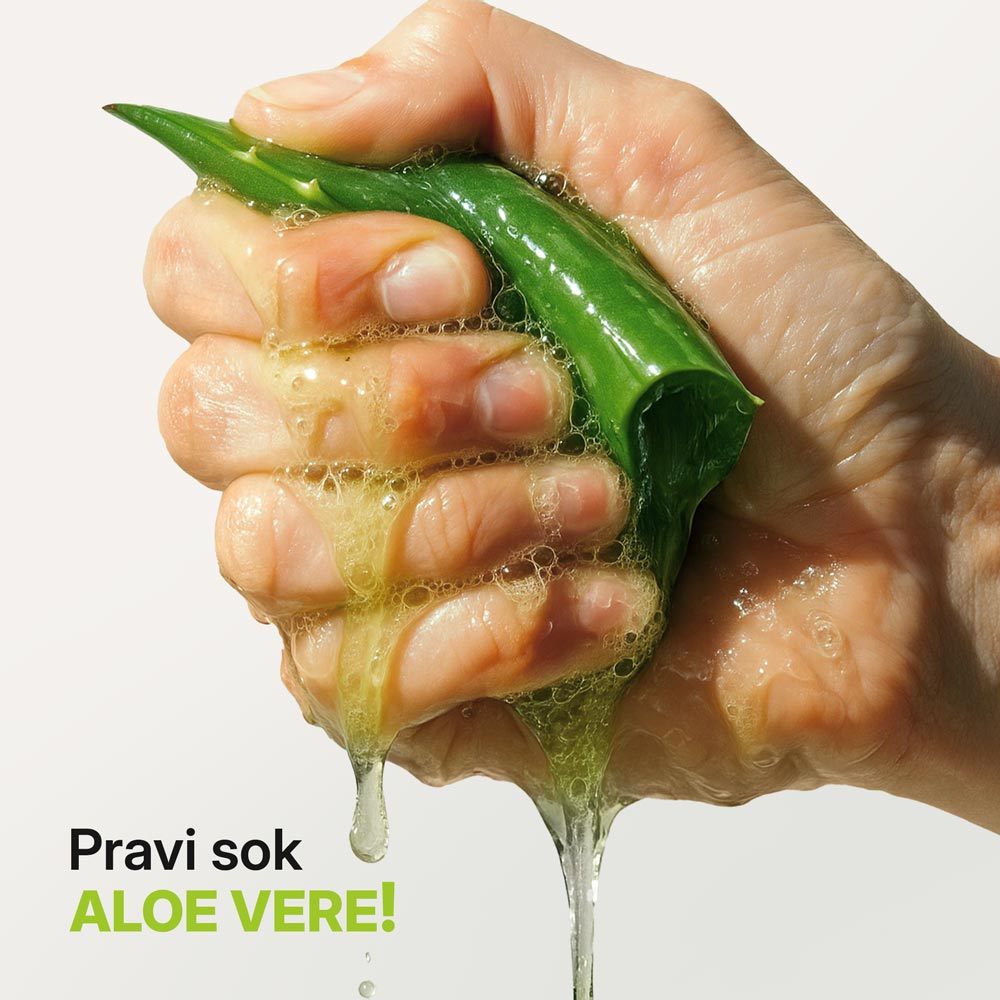 Gelový čisticí prostředek s aloe vera