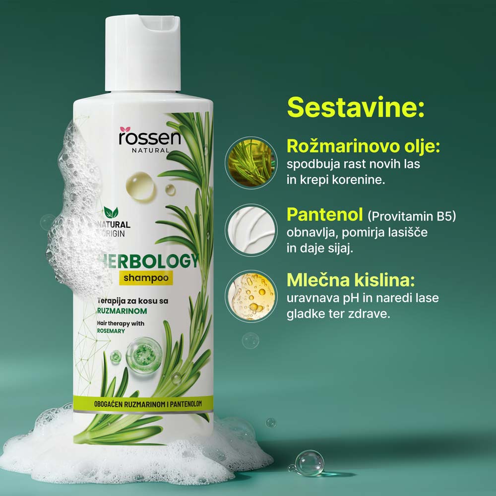 Shampooing au romarin