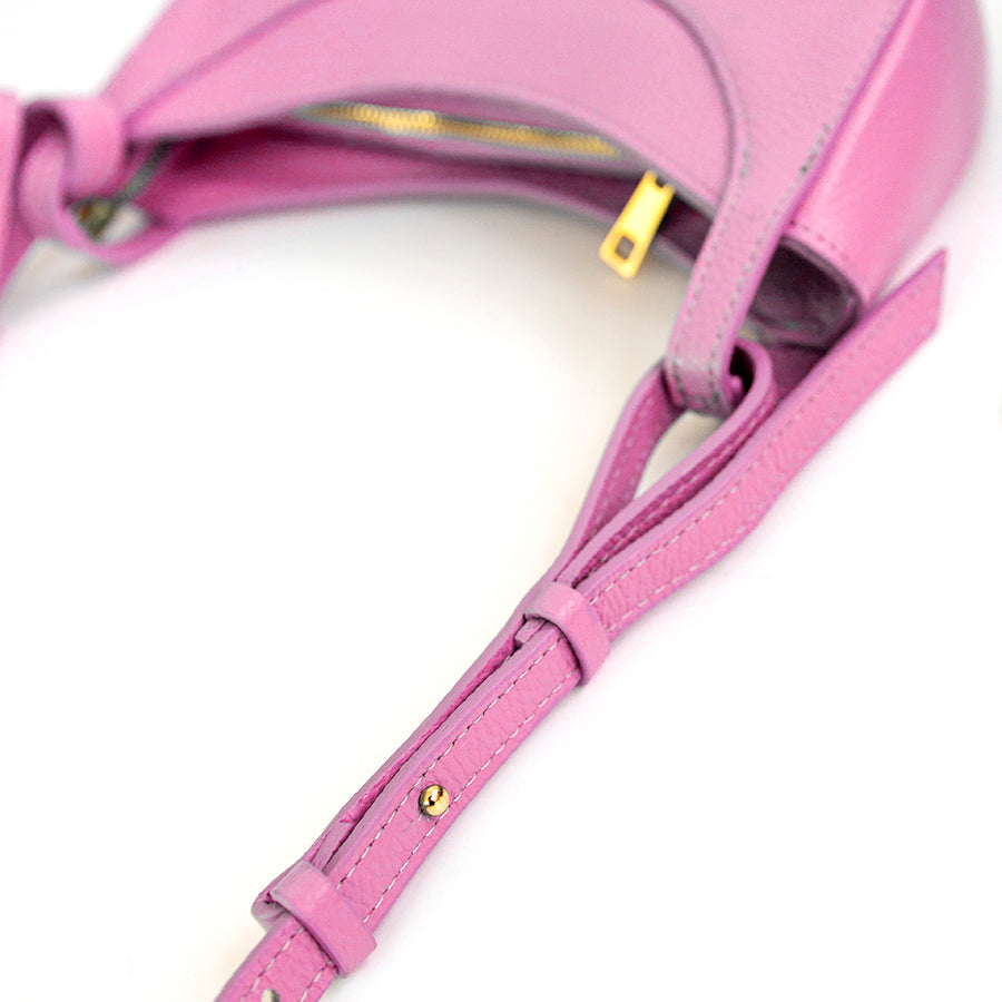 SMILE - Mezzaluna in pelle dollaro barbie