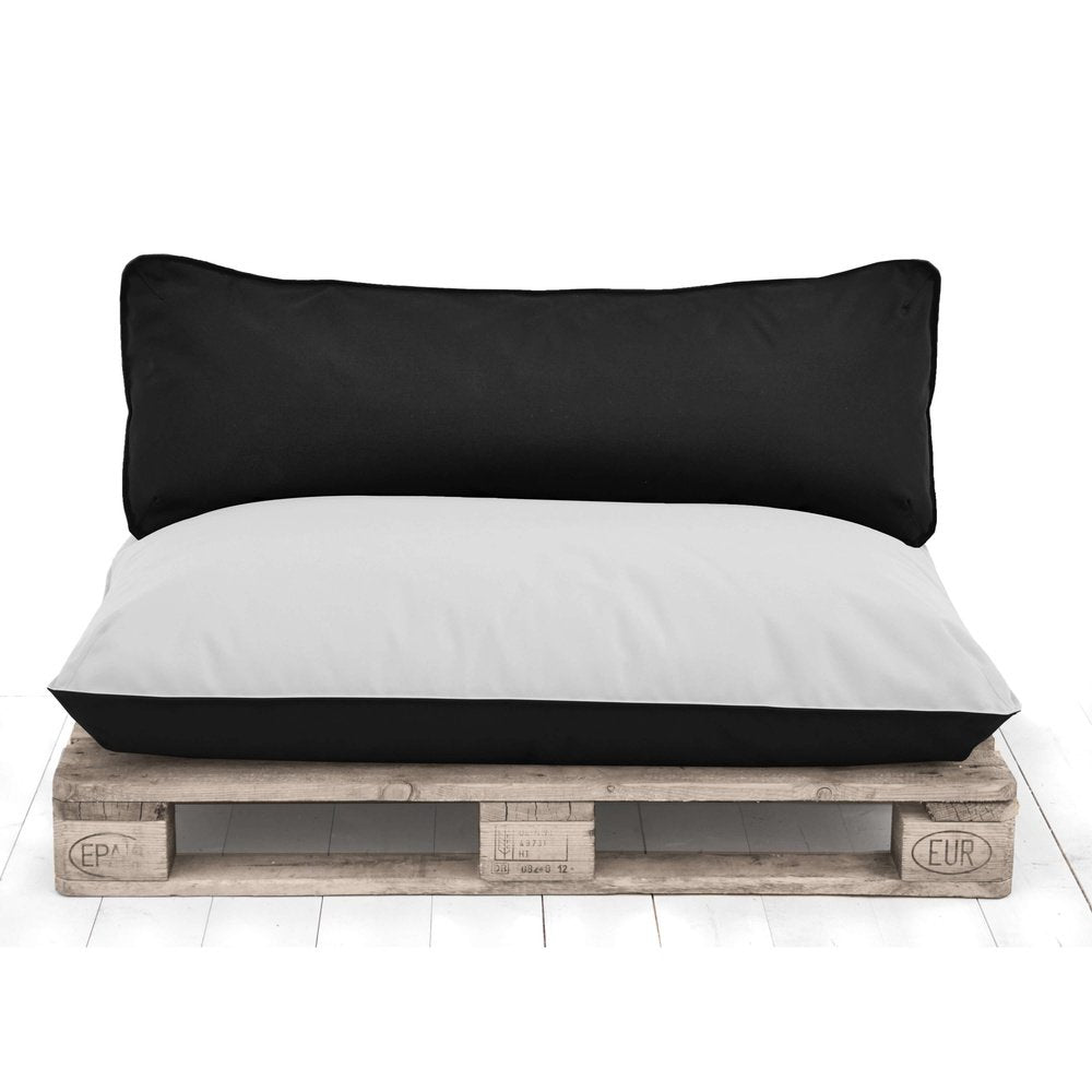 Cuscino Divano morbido e sfoderabile,  schienale per  bancali, pallet o panche da giardino 80x40 cm (6171210318018)