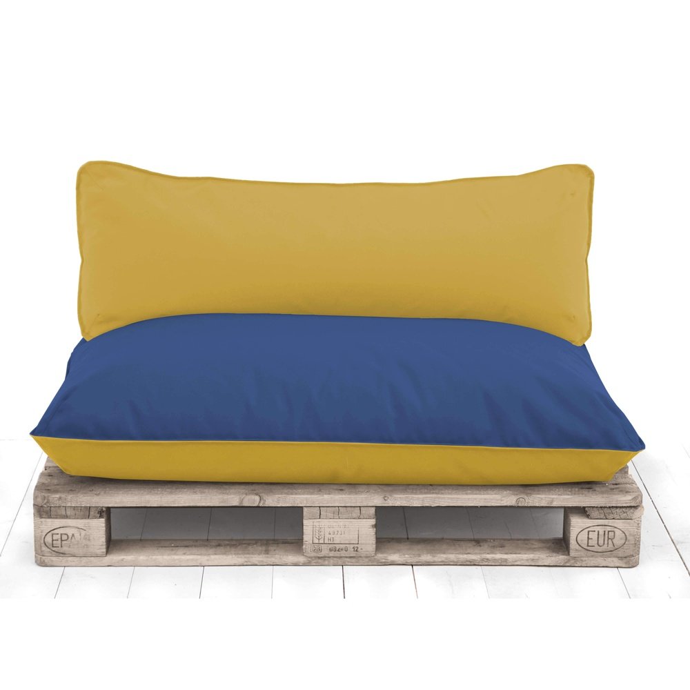 Cuscino Divano morbido e sfoderabile,  schienale per  bancali, pallet o panche da giardino 80x40 cm (6171210318018)