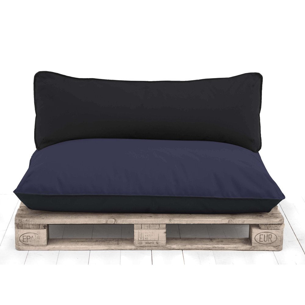 Cuscino Divano morbido e sfoderabile,  schienale per  bancali, pallet o panche da giardino 80x40 cm (6171210318018)