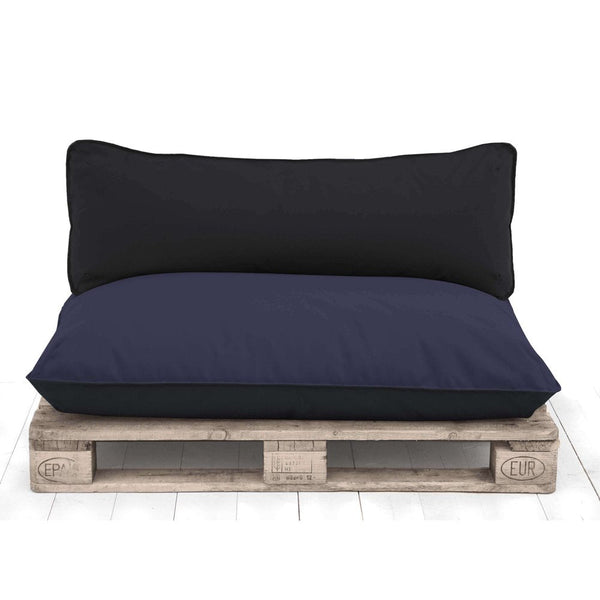 Cuscino Divano morbido e sfoderabile,  schienale per  bancali, pallet o panche da giardino 80x40 cm (6171210318018)