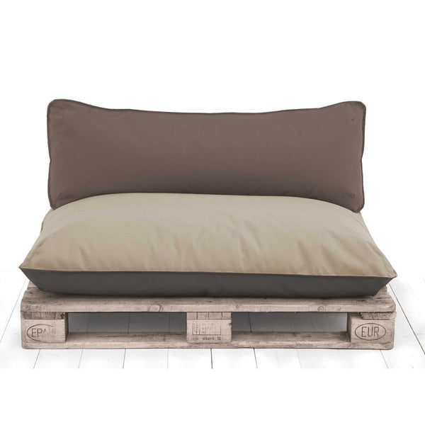 Cuscino Divano morbido e sfoderabile,  schienale per  bancali, pallet o panche da giardino 80x40 cm (6171210318018)
