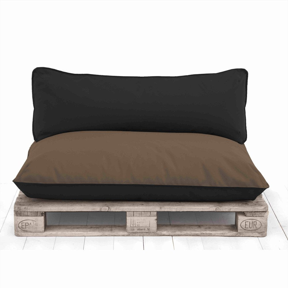 Cuscino Divano morbido e sfoderabile,  schienale per  bancali, pallet o panche da giardino 80x40 cm (6171210318018)