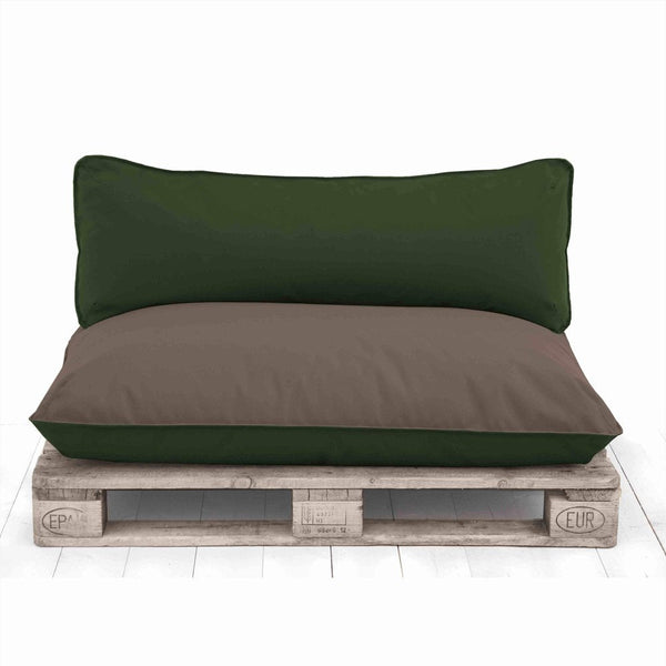 Cuscino per divani in Pallet da esterni, cuscino schienale 120x40 cm sfoderabile morbido d'arredo (6171209924802)