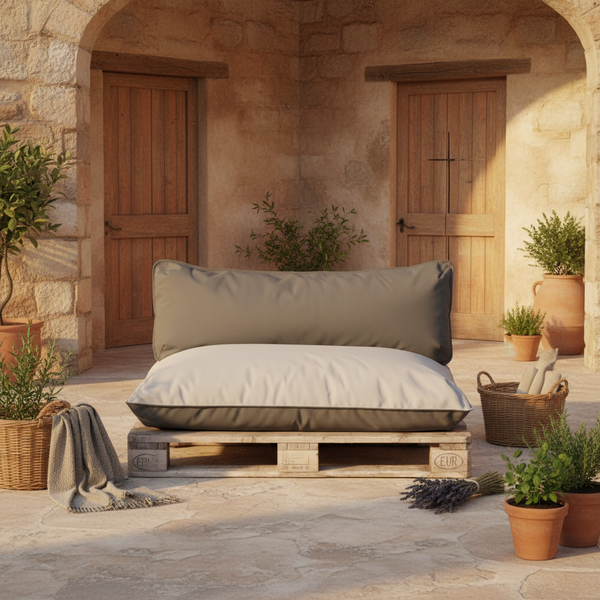 MILO 80x40, Naslon za palete in zunanje sedežne garniture