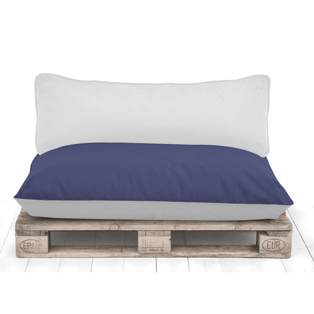 Cuscino Divano morbido e sfoderabile,  schienale per  bancali, pallet o panche da giardino 80x40 cm (6171210318018)