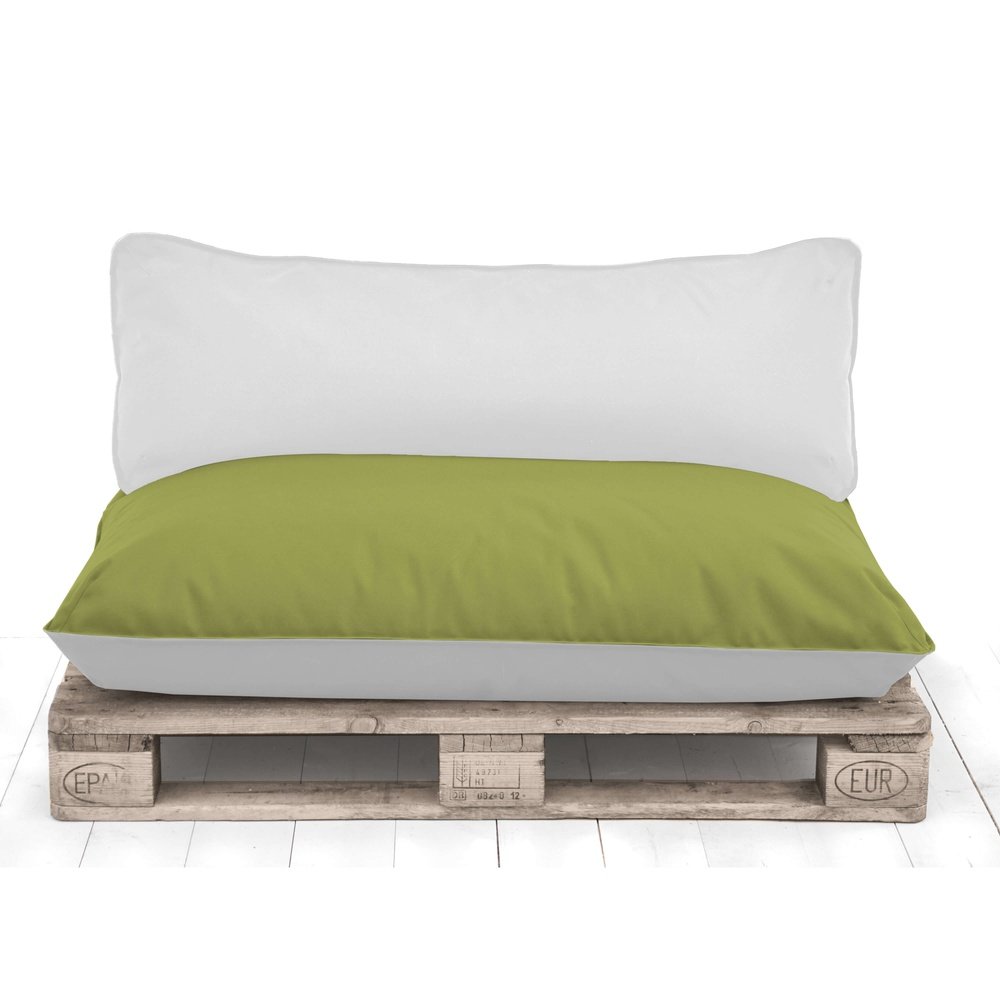 Cuscino Divano morbido e sfoderabile,  schienale per  bancali, pallet o panche da giardino 80x40 cm (6171210318018)