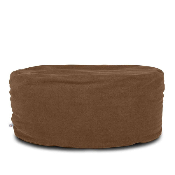 SOFT CHILL 80, Pouf Sacco Rotondo in Cotone Sfoderabile 80 x h42