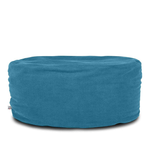 SOFT CHILL 80, Pouf Sacco Rotondo in Cotone Sfoderabile 80 x h42