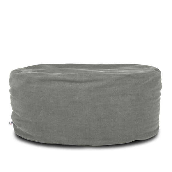SOFT CHILL 80, Pouf Sacco Rotondo in Cotone Sfoderabile 80 x h42