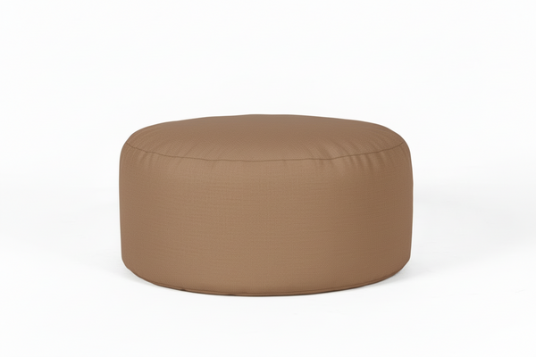 SOFT CHILL OUTDOOR 80, Removable Round Bean Bag Pouf for Outdoors 80 x h42