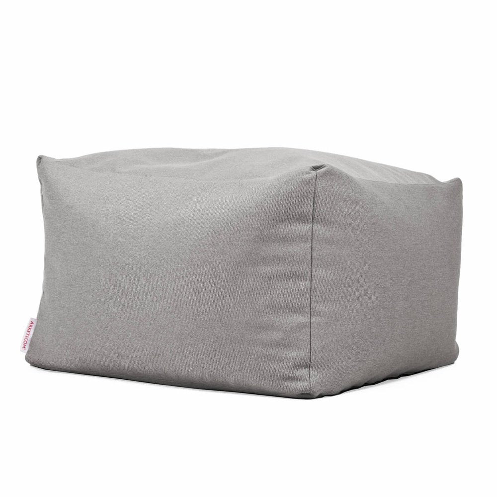 SOFT CUBE 80, Pouf Sacco XL in Cotone Sfoderabile 80x80 h42