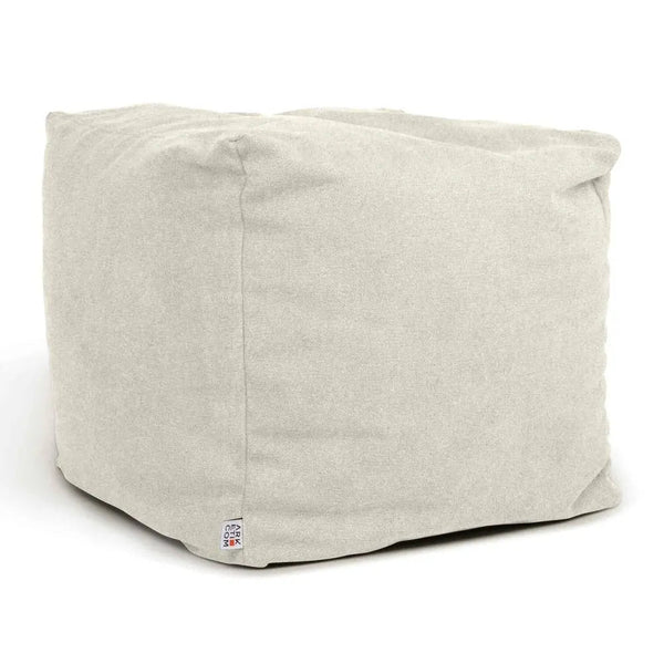 SOFT CUBE 42, Pouf Sacco in Cotone Sfoderabile 42x42 h42