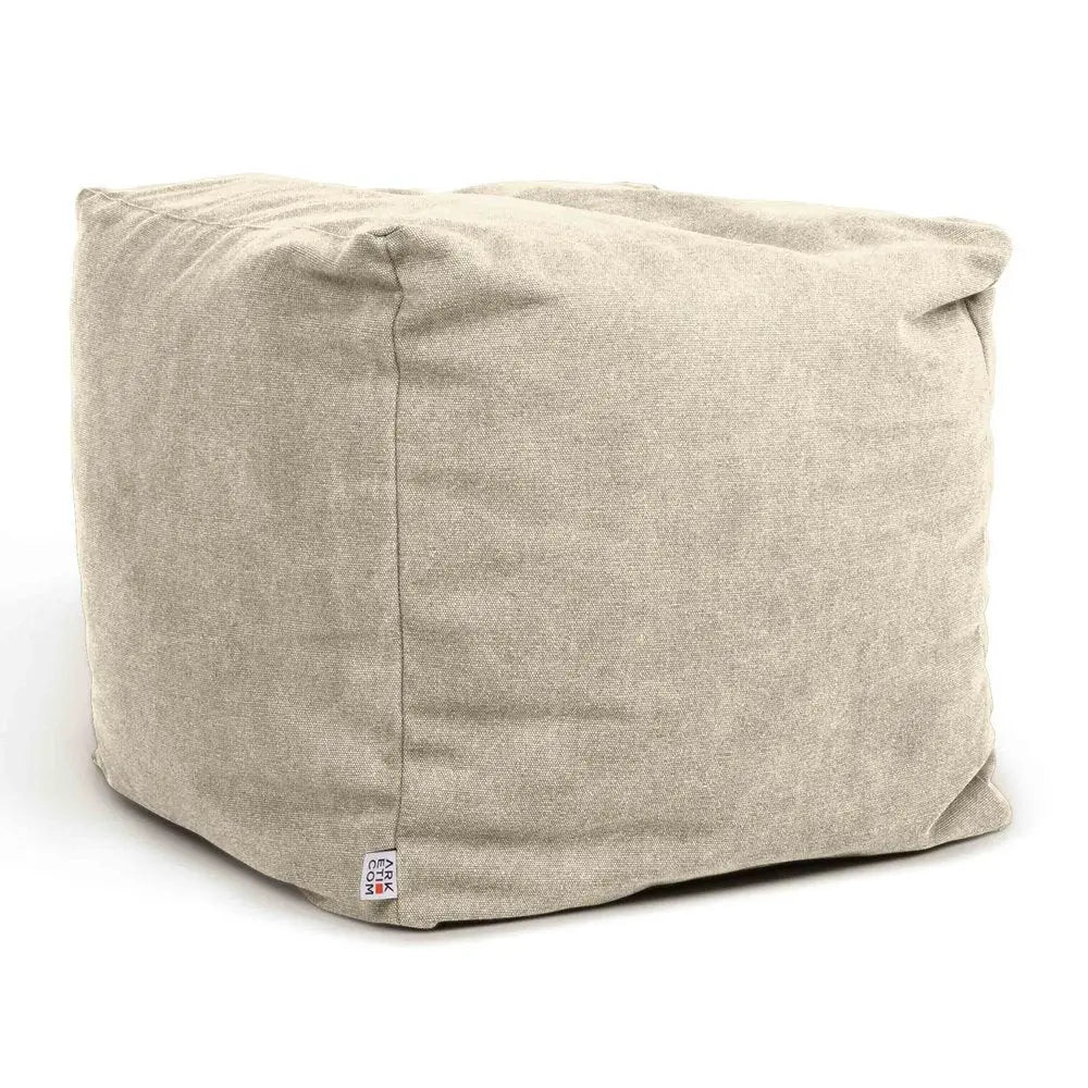 SOFT CUBE 42, Pouf Sacco in Cotone Sfoderabile 42x42 h42