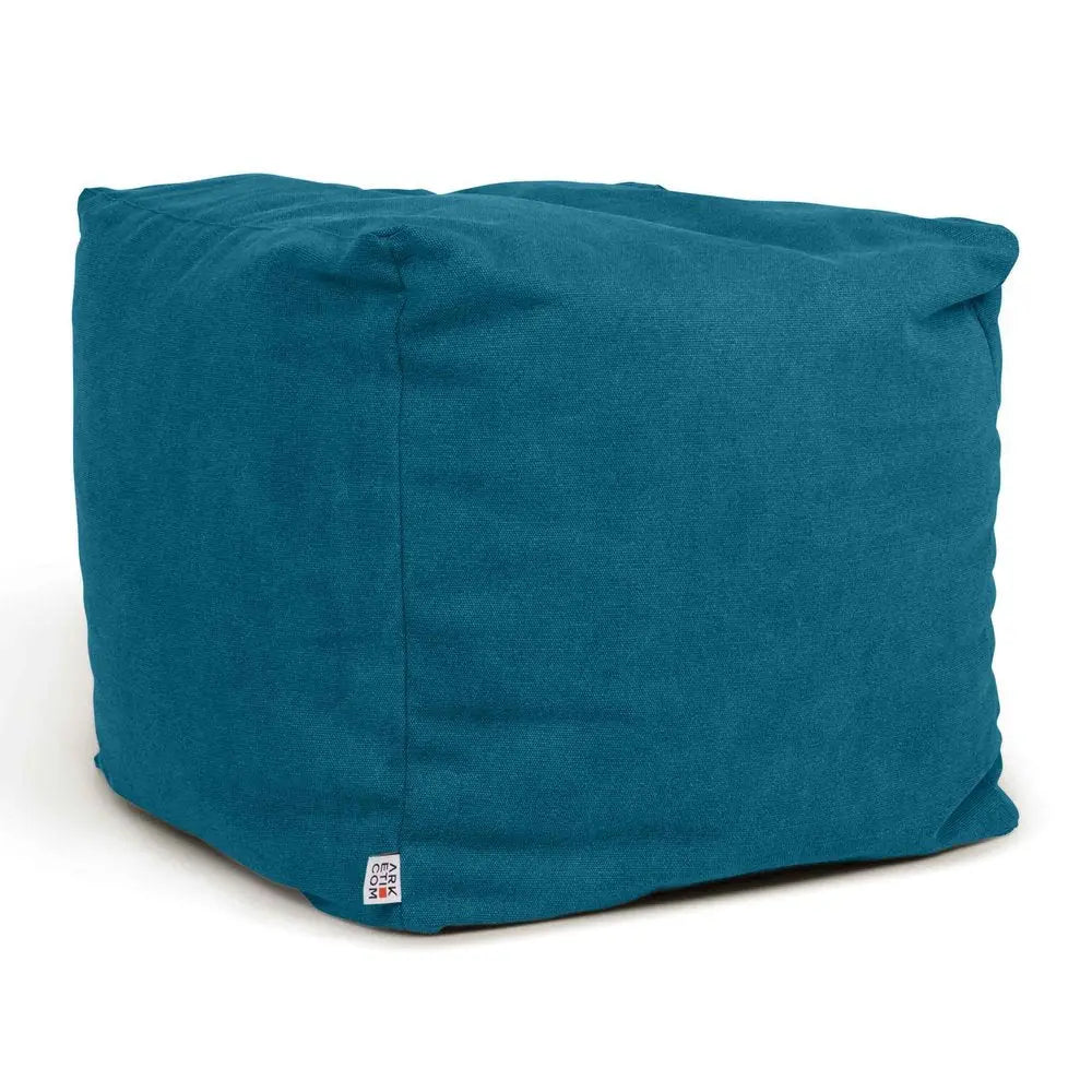 SOFT CUBE 42, Pouf Sacco in Cotone Sfoderabile 42x42 h42