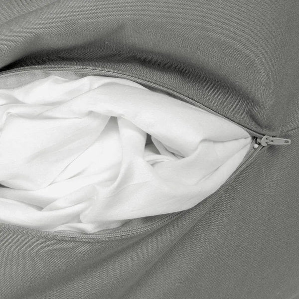 SOFT CUBE 42, Pouf Sacco in Cotone Sfoderabile 42x42 h42