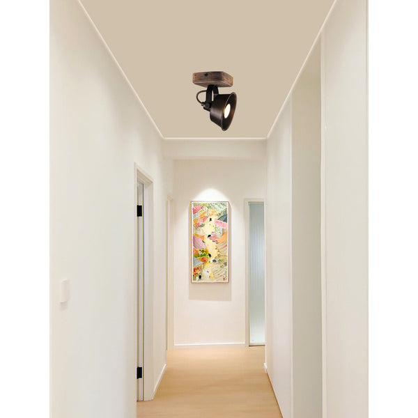 Various Max Spotlight – 1-bulb – Black – Modern & Timeless Design