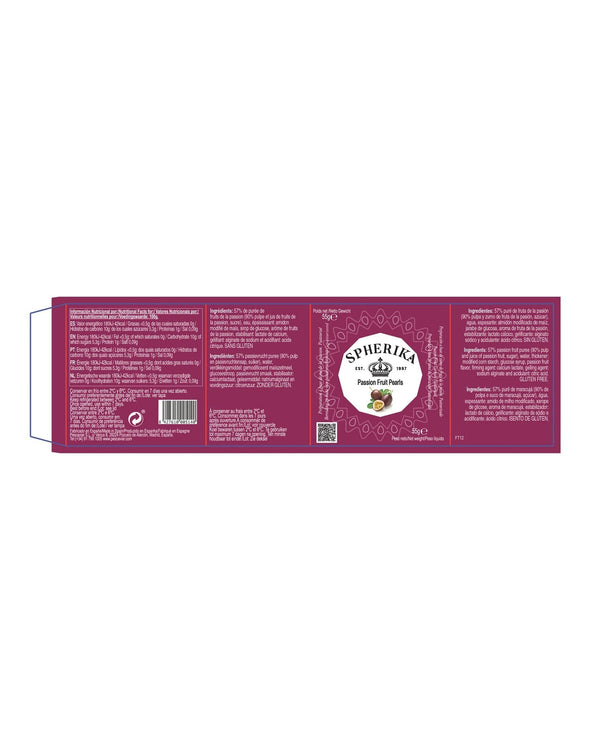SPHERIKA, passion fruit spheres 55g