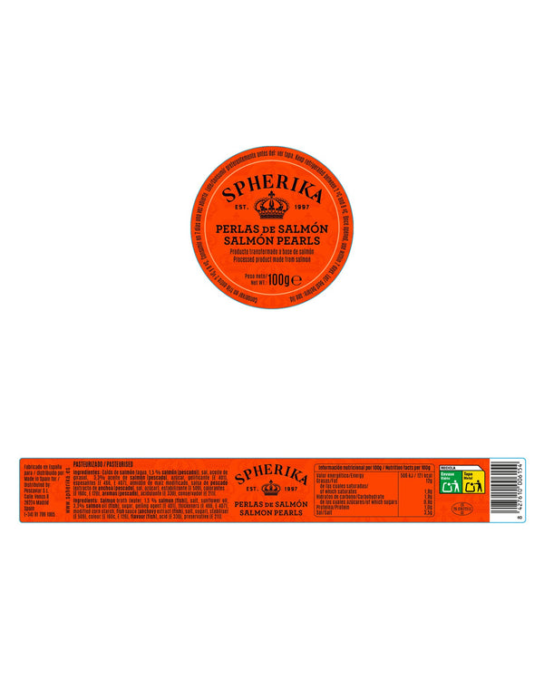 SPHERIKA, salmon spheres 100g