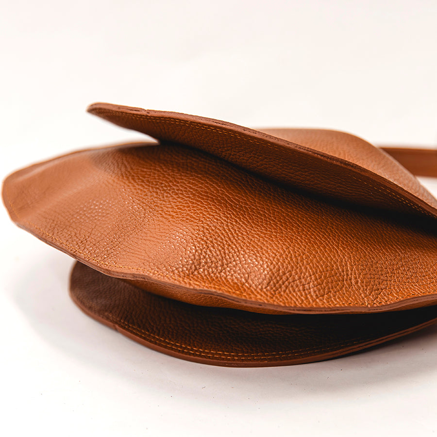 SPORTY - Bag with leather pockets