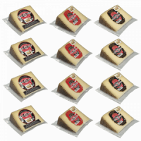 Assorted 12 Wedges Don Cayo Semi-Cured, Cured and Aged - Manchego Cheese DOP