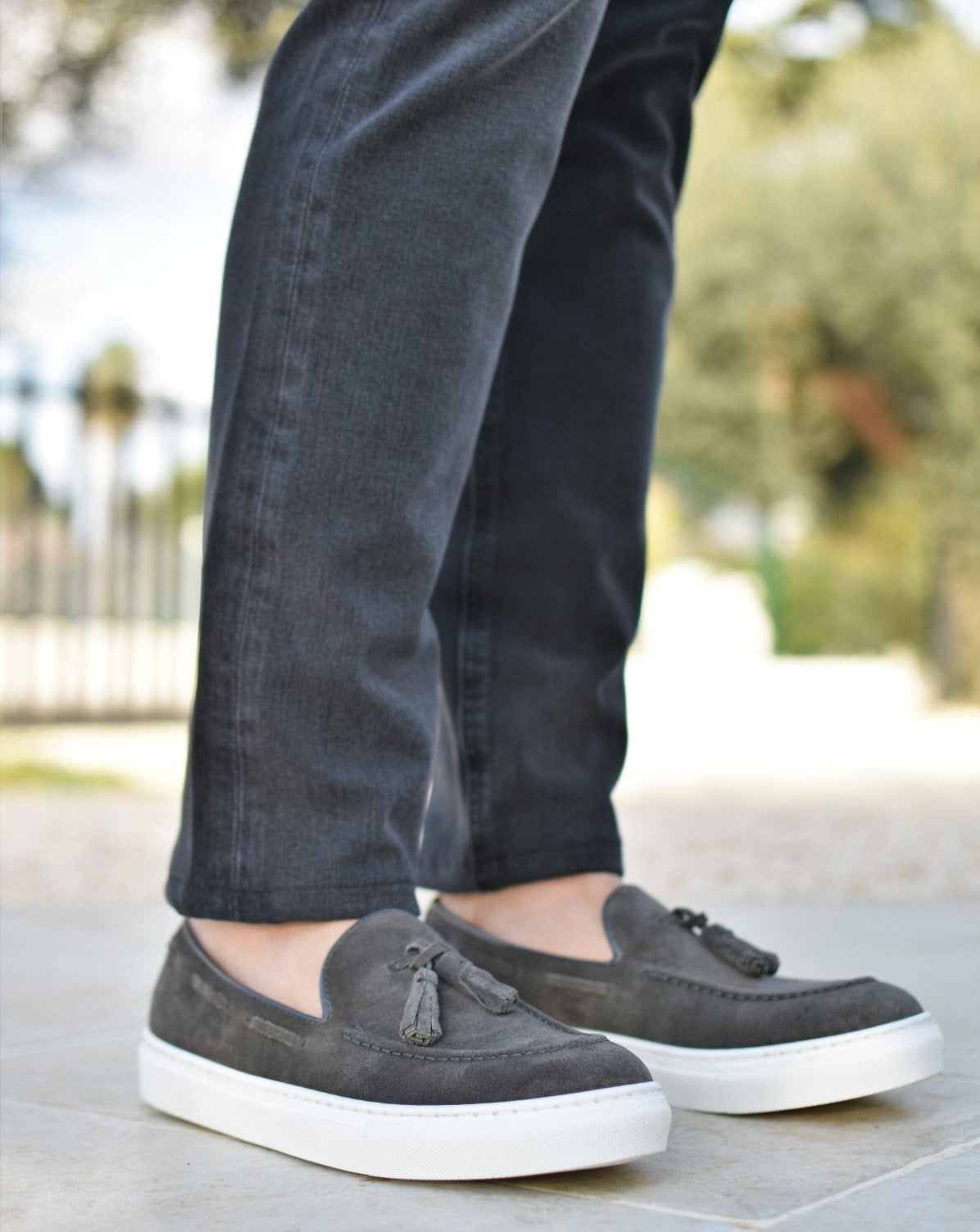 SALINA - Grijs Suède