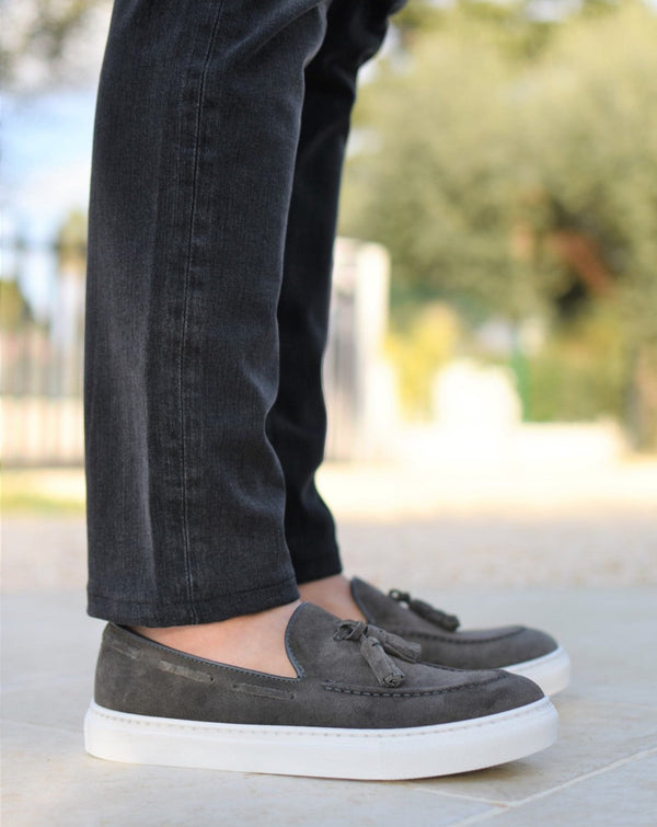 SALINA - Grijs Suède