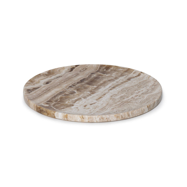 Sandal onyx round tray 40cm