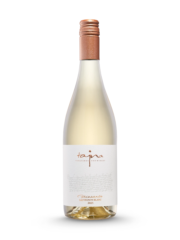 Sauvignon Blanc Frizzante 2025, TAJNA, víno z ekologických vinohradov