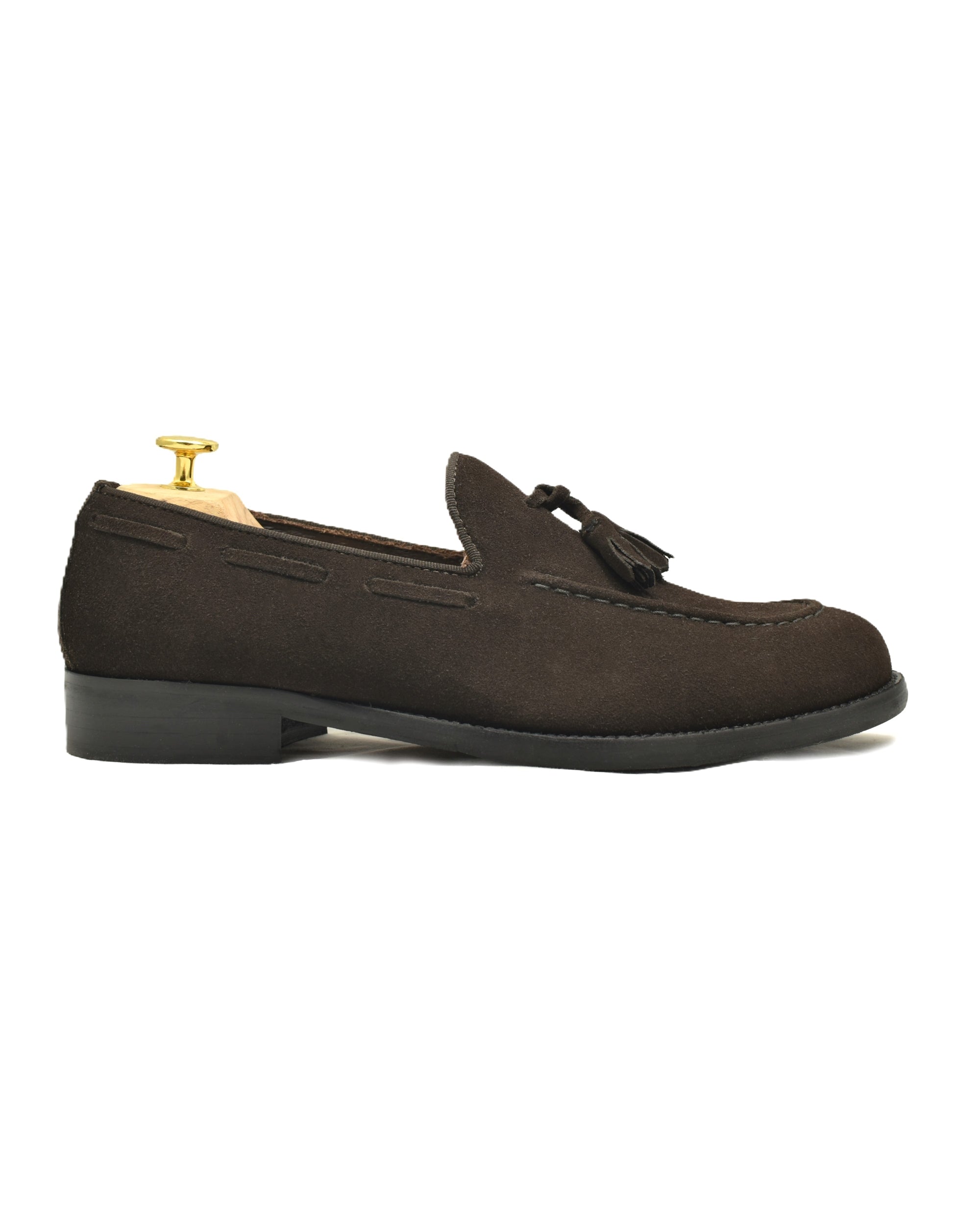 SAVELLETRI - Brown Suede