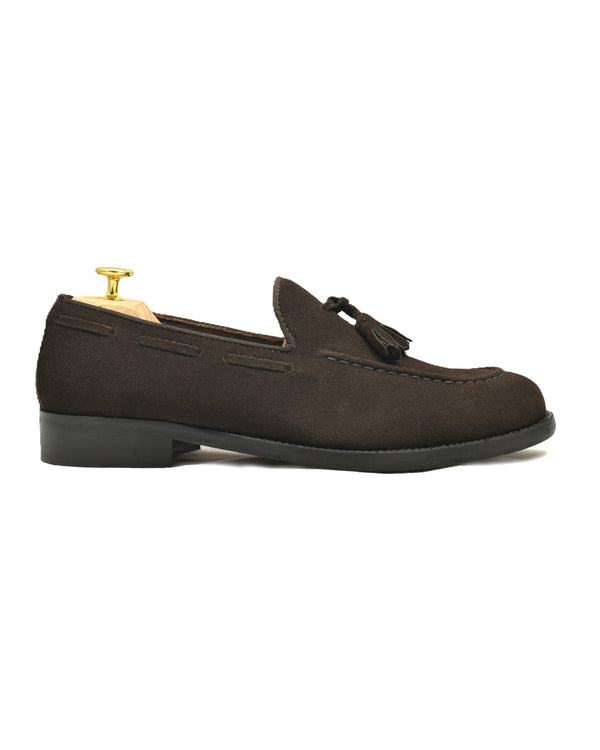 SAVELLETRI - Brown Suede