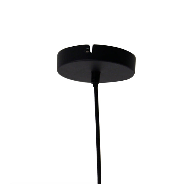 Schwarze Cipolle Pendelleuchte im modernen Design – 1-flammig, E27 für kreative Beleuchtungslösungen
