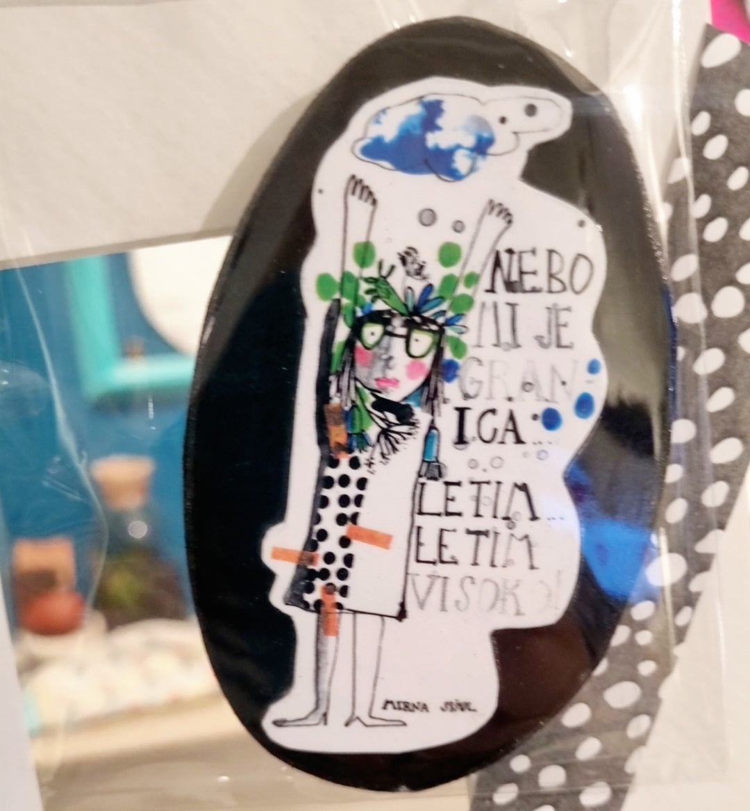 Brooch... the sky is my limit
