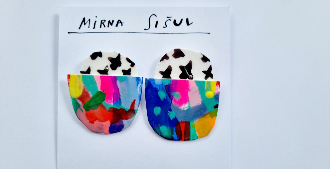 Small Ice Cream Earrings