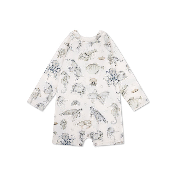 Zeeleven | Groene UV Zwemshort voor Jongens