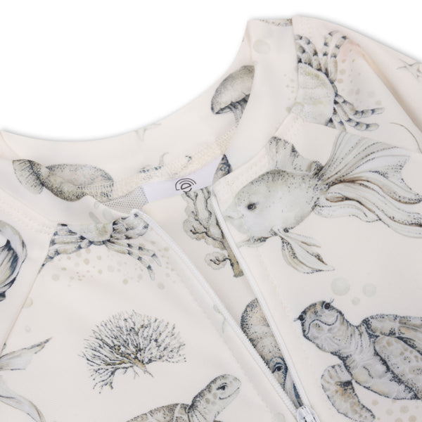 Zeeleven | Groene UV Zwemshort voor Jongens