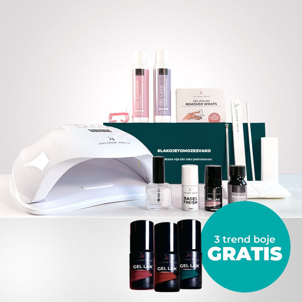 Gel lak set Classic – Izdanje popularnih boja