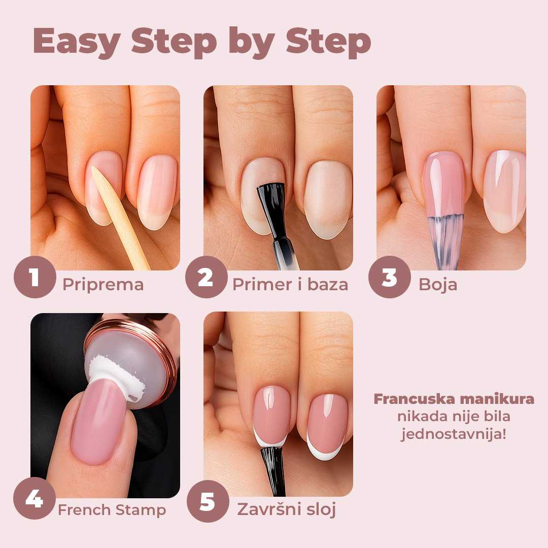Gel Polish Set Classic – French Nails Edition
