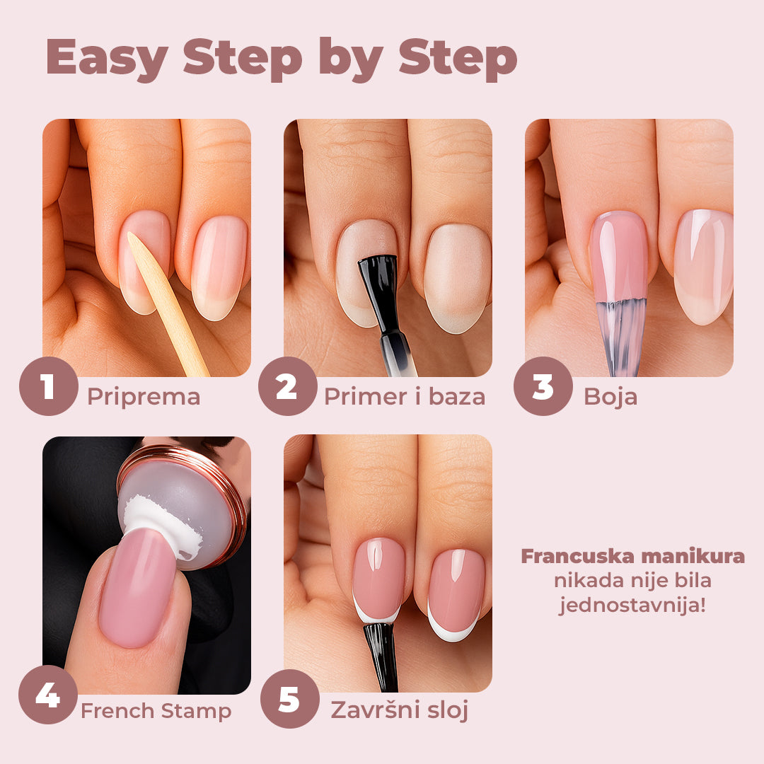Gel Polish Set Classic – French Edition