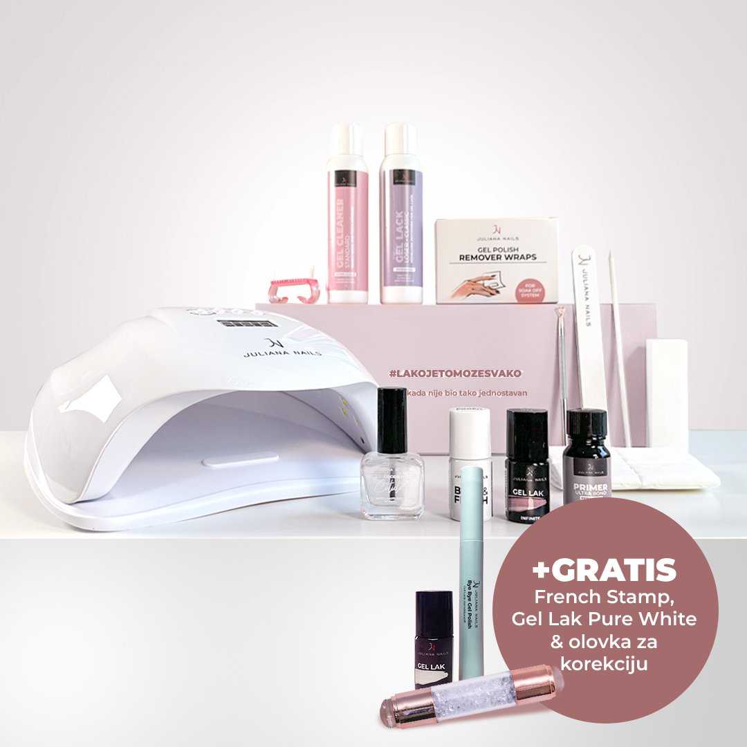 Gel Polish Set Classic – French Nails Edition