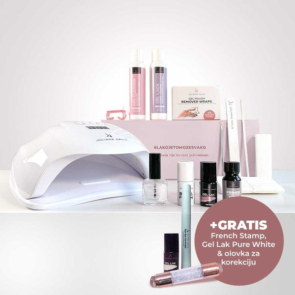 Gel Polish Set Classic – French Nails Edition