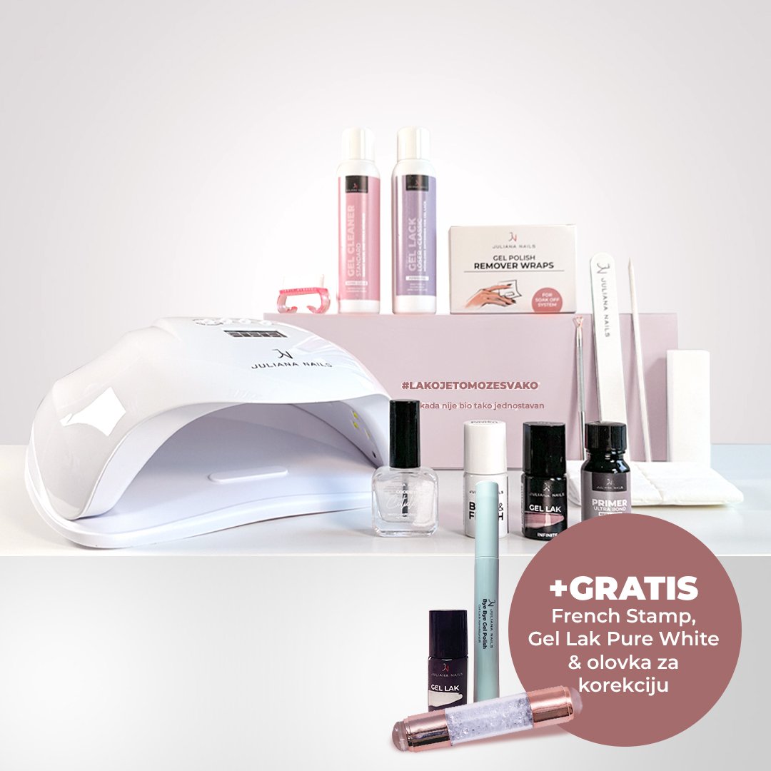 Gel Polish Set Classic – French Edition