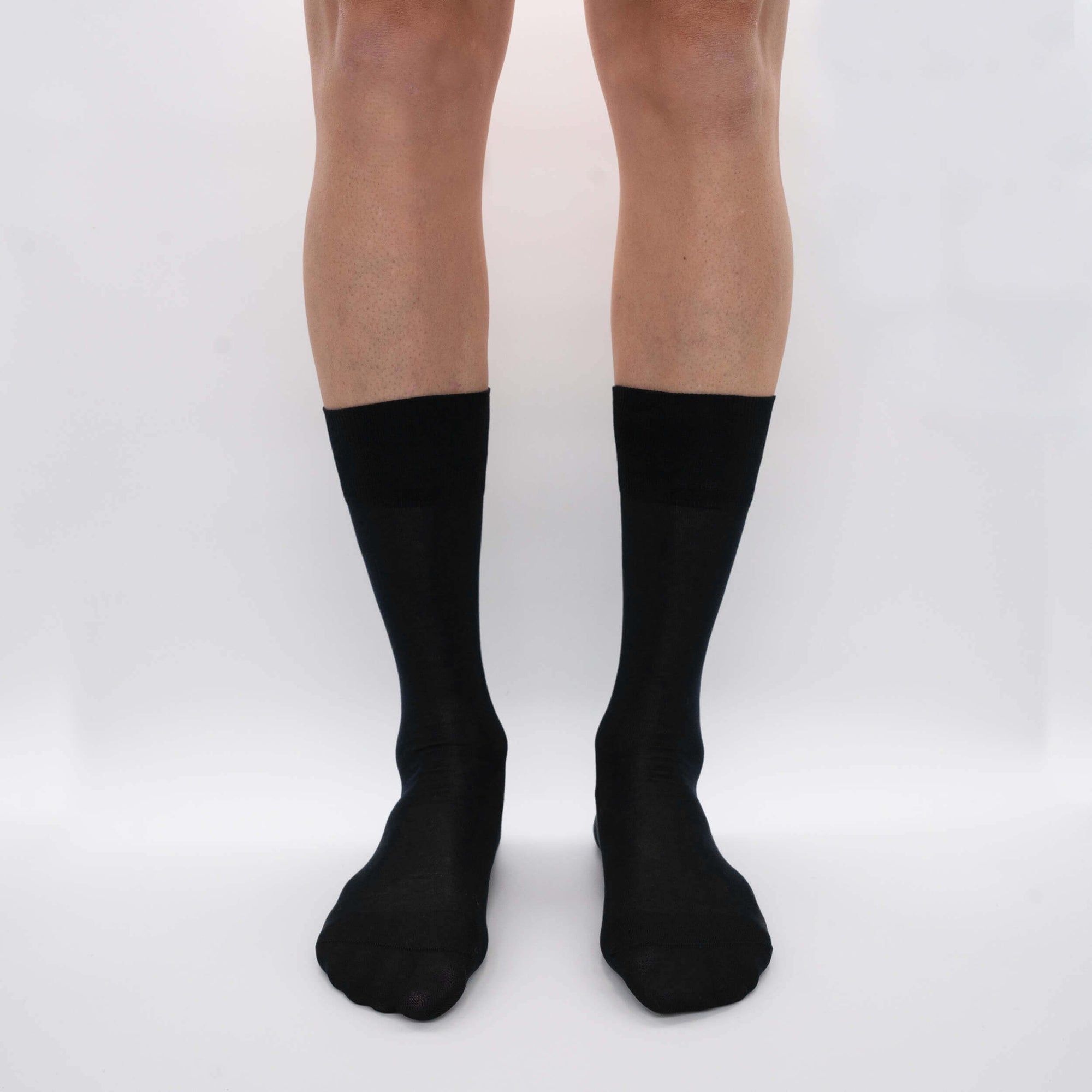 Mulberry Silk Chiffon - Short Fine Knit Socks