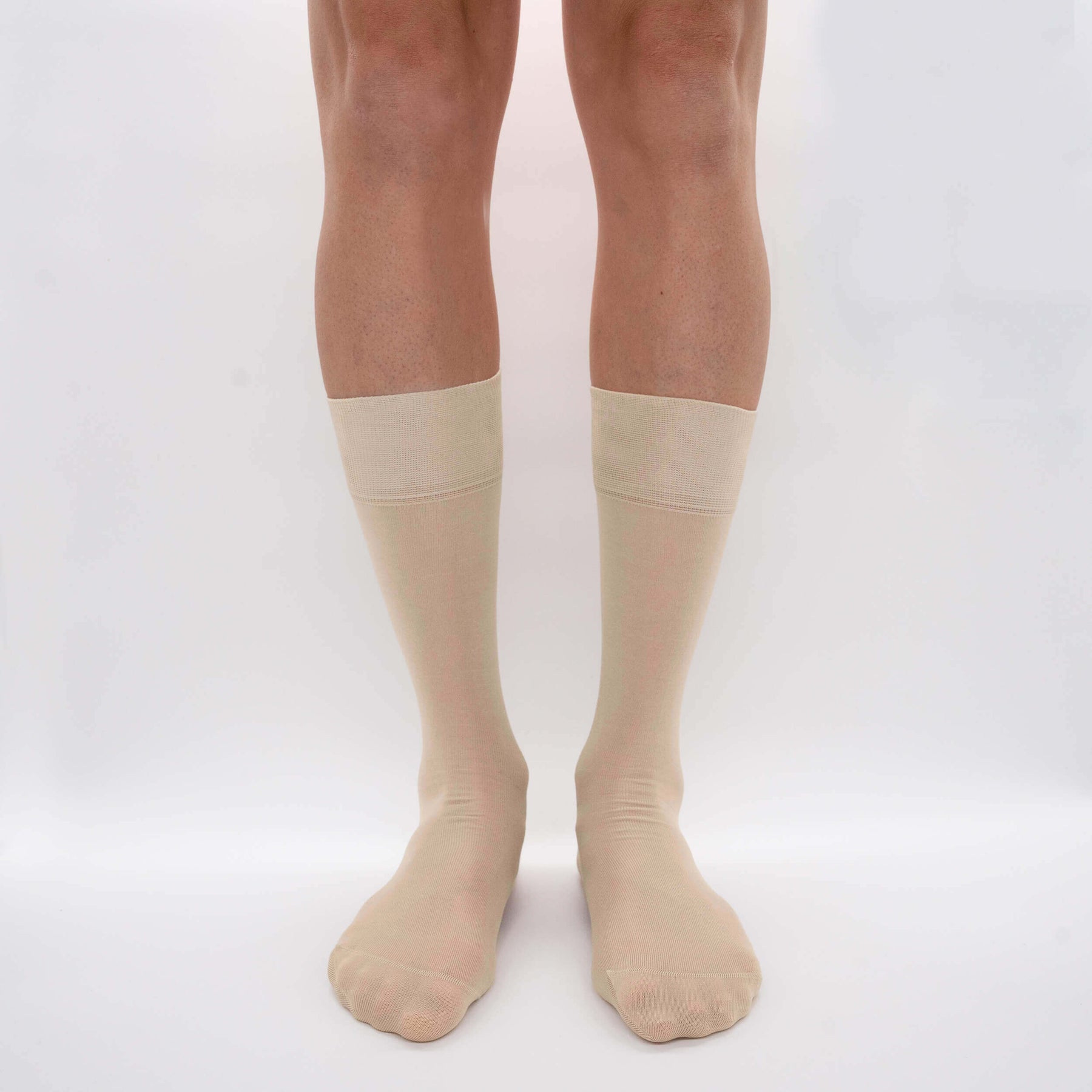Mulberry Silk Chiffon - Short Fine Knit Socks
