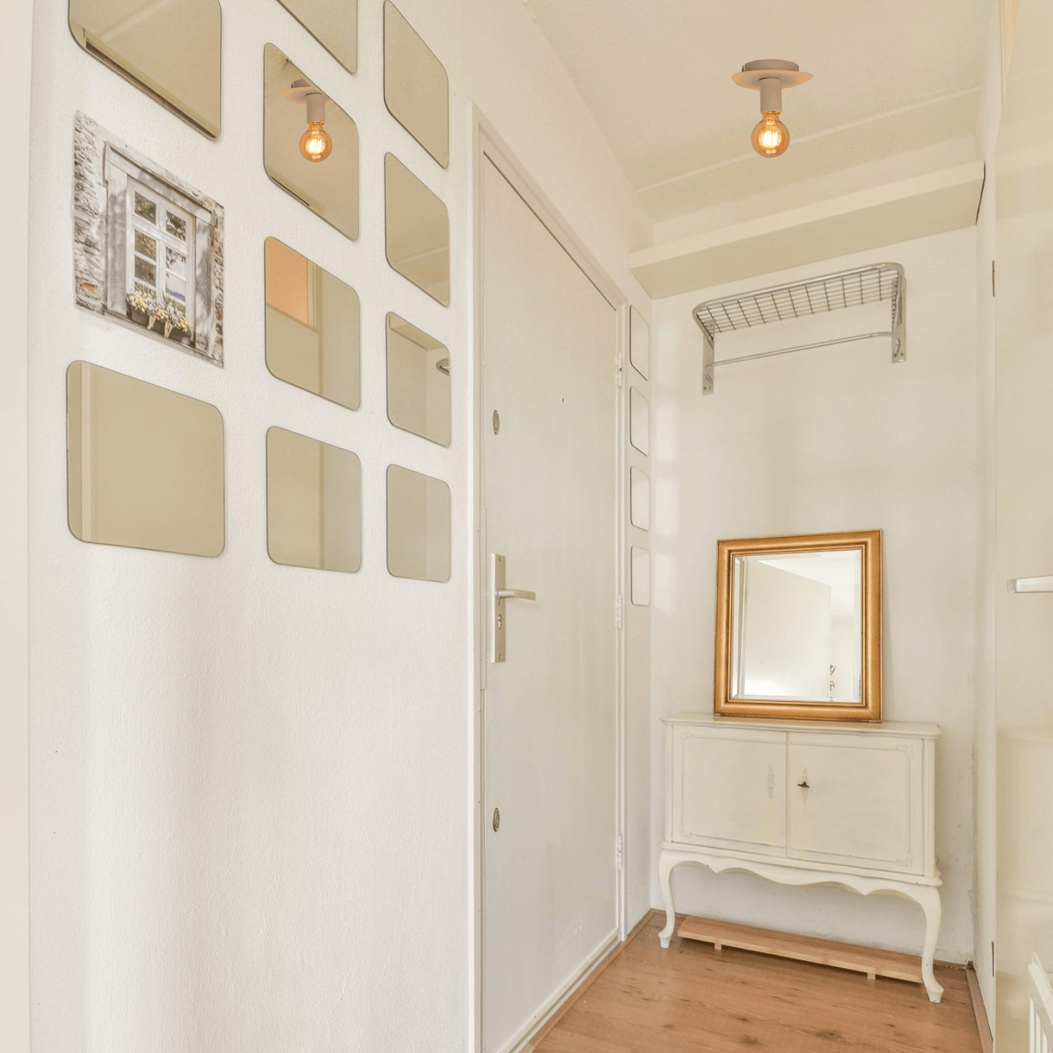 Chericoni Colorato – plafondlamp 1 lichts – cream kleur – eigentijds