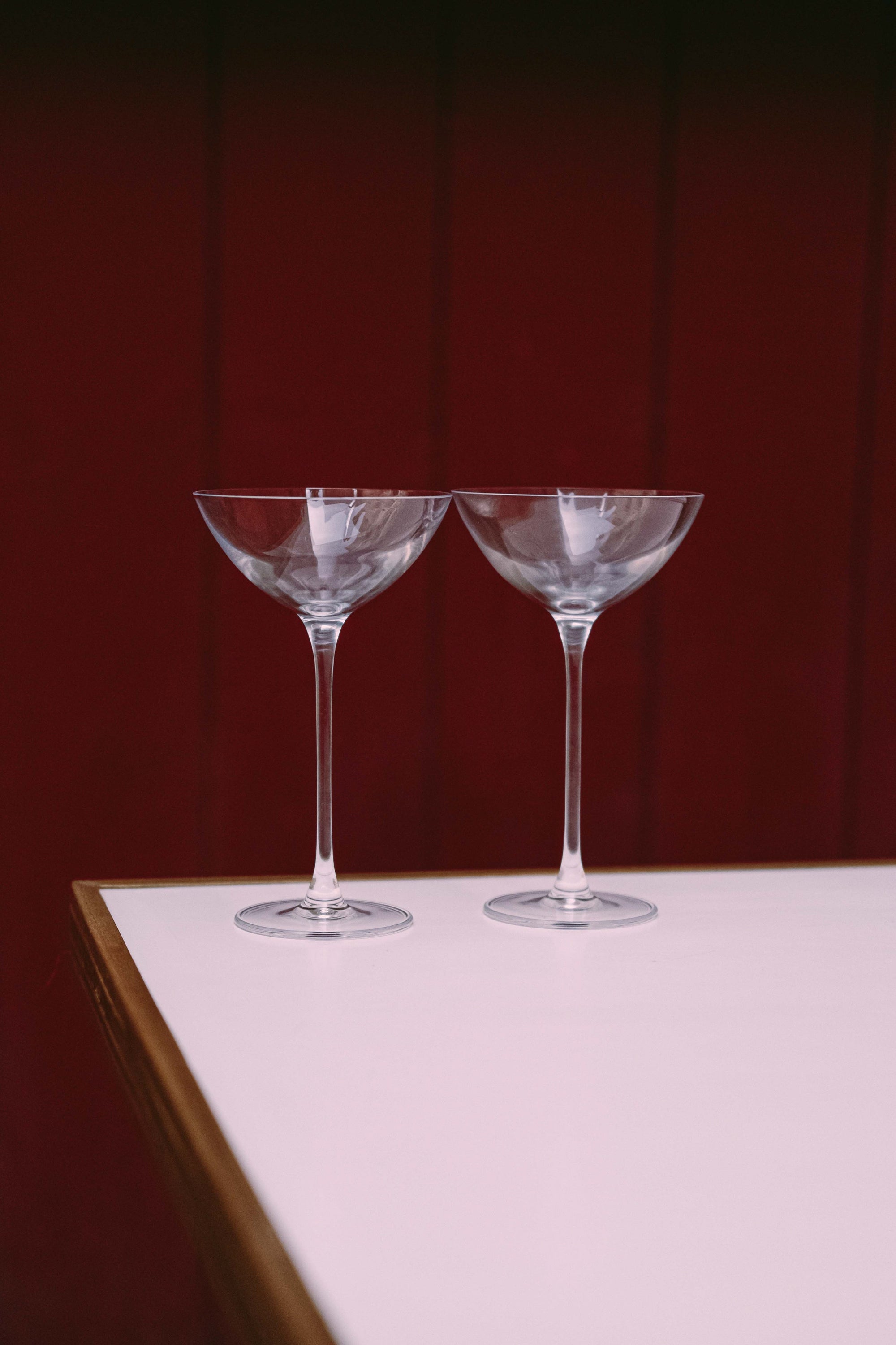 2 cocktail glasses - coupettes